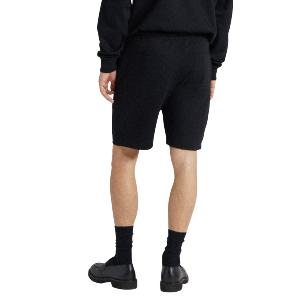 Jet Black - Back - Original Creator Mens Water Repellent Travel Shorts