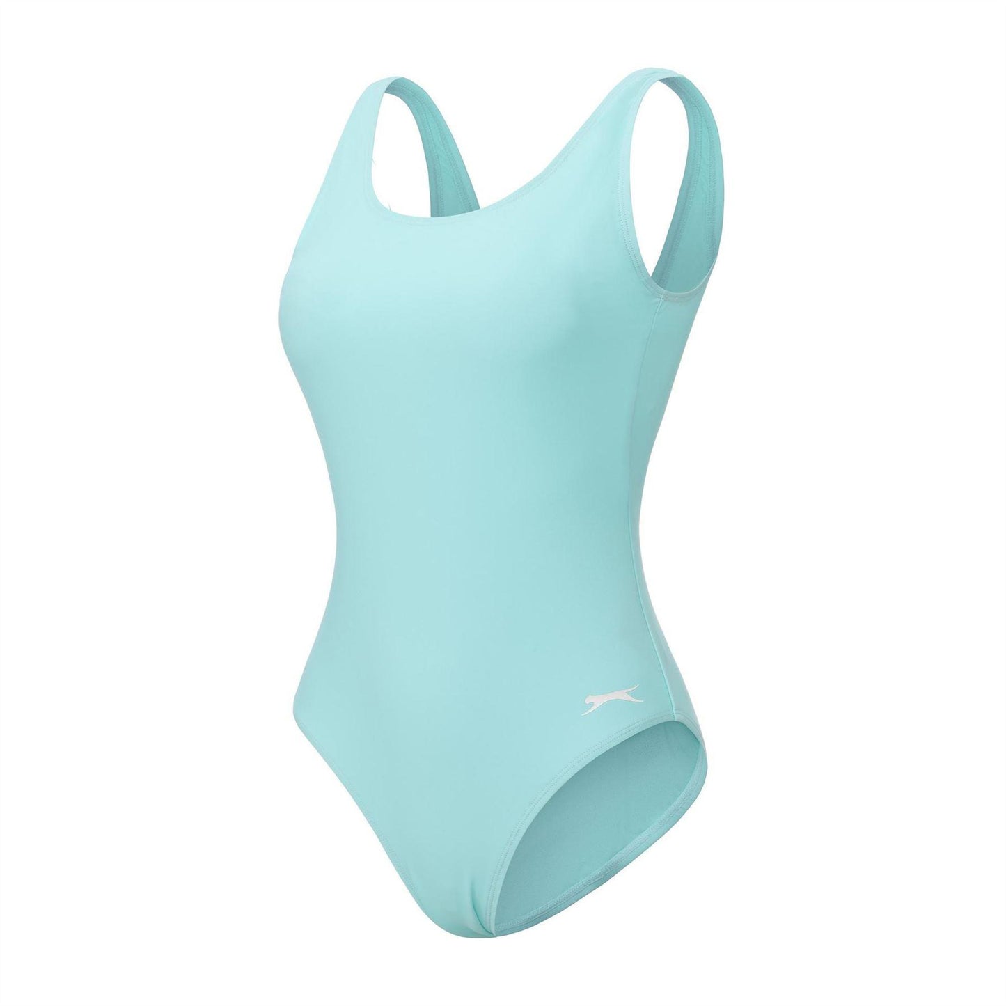 Spearmint - Side - Slazenger Womens-Ladies Xtra Life One Piece Swimsuit