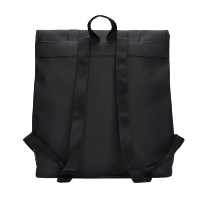 Black - Back - Rains Msn Mini Backpack