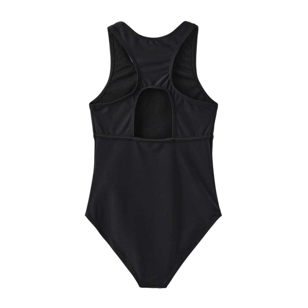 Black - Back - Slazenger Girls Xtra Life One Piece Swimsuit