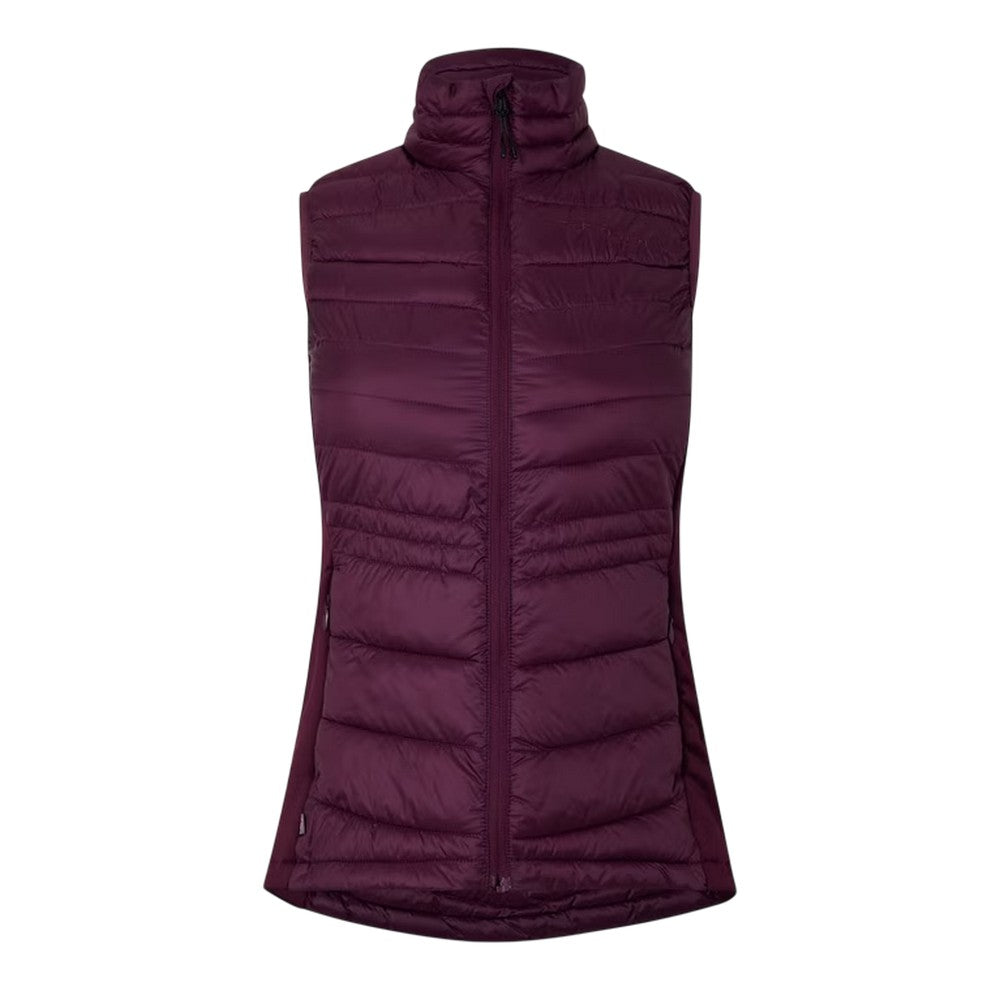 Potent Purple - Front - Fohn Womens-Ladies Quilted Sleeveless Gilet