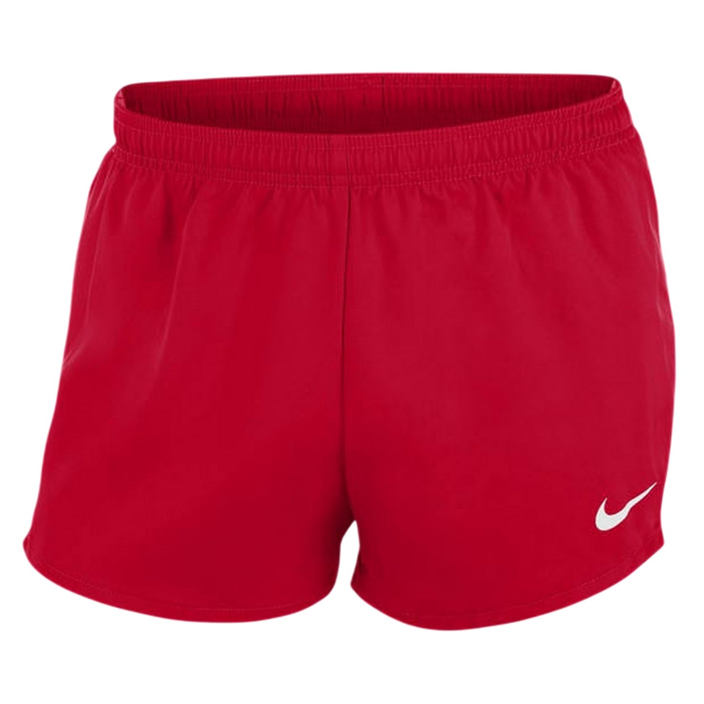 University Red - Side - Nike Womens-Ladies Dri-FIT 2 in 1 Running Shorts