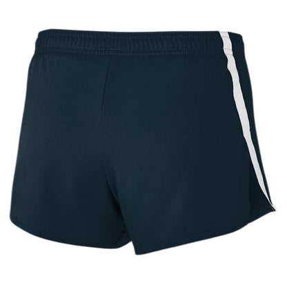 Obsidian Blue - Back - Nike Womens-Ladies Dri-FIT 2 in 1 Running Shorts