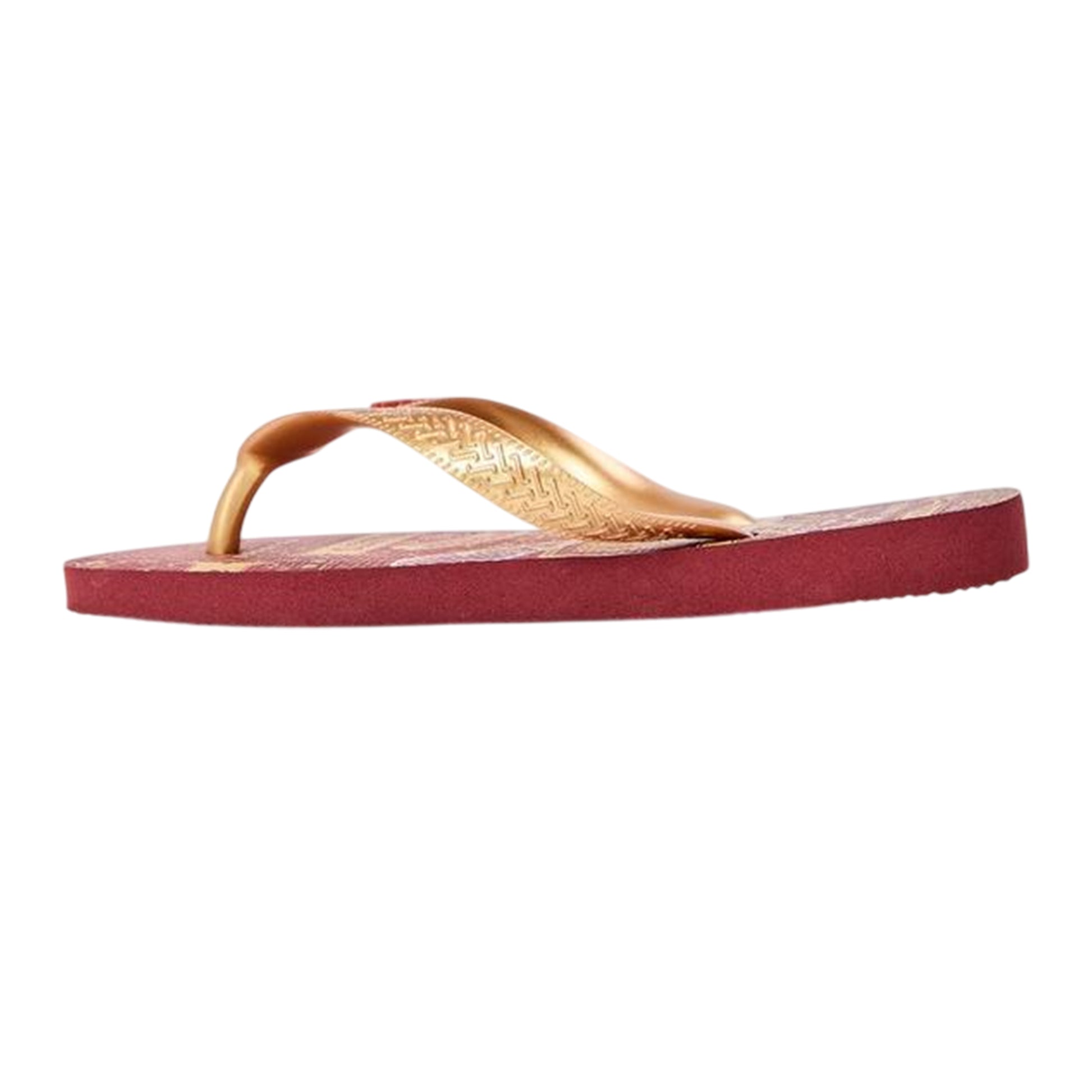 Mahogany - Back - Harry Potter Womens-Ladies Harry Potter Graphic Print Flat Flip Flops