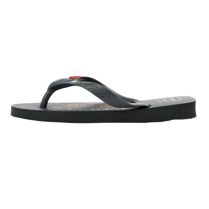 Multicoloured - Back - Harry Potter Womens-Ladies Harry Potter Graphic Print Flat Flip Flops