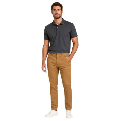 Medium Beige - Lifestyle - Boss Mens Re.Maine Denim Straight Leg Jeans