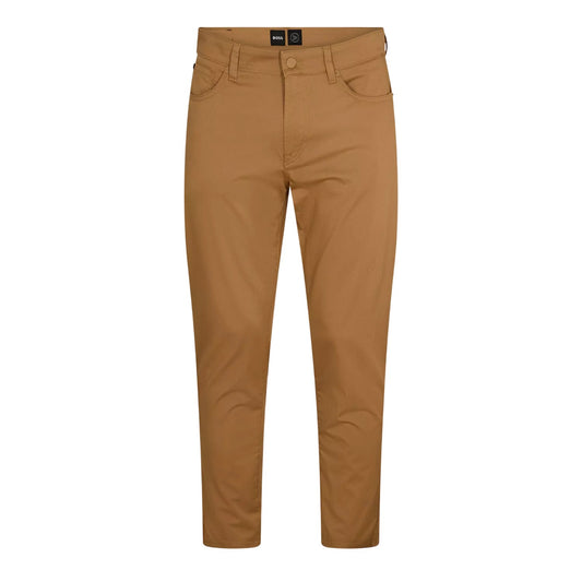 Medium Beige - Front - Boss Mens Re.Maine Denim Straight Leg Jeans