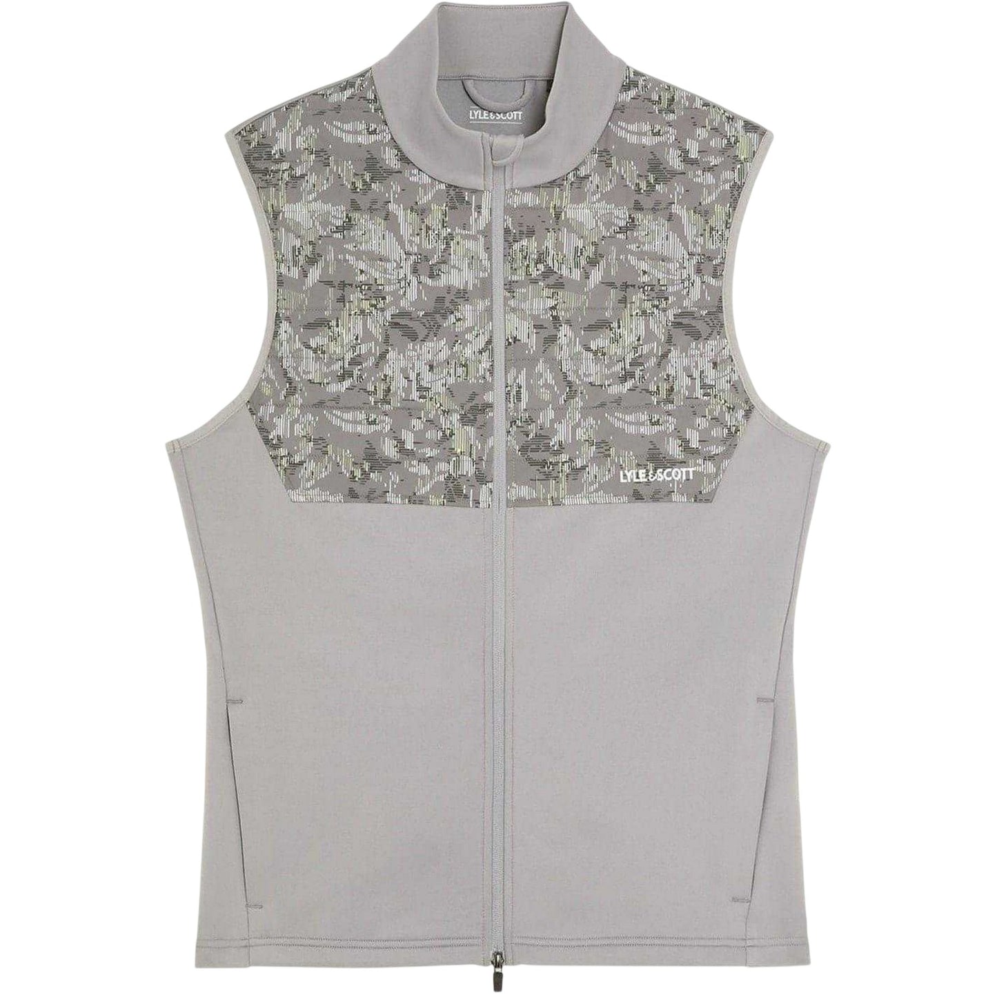 Iron - Front - Lyle & Scott Mens Golf Gilet