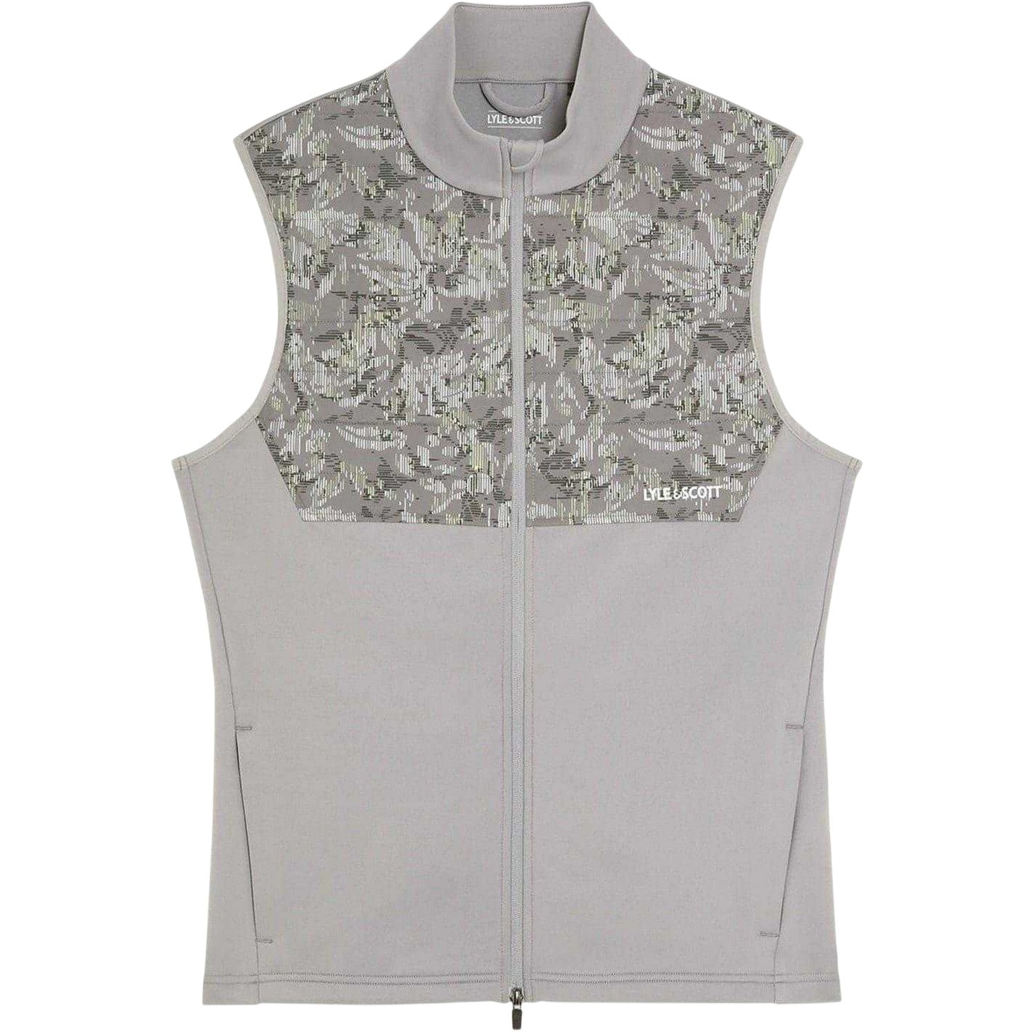 Iron - Front - Lyle & Scott Mens Golf Gilet