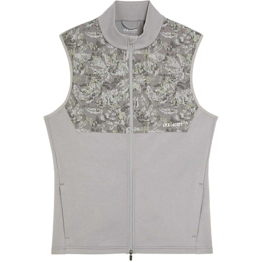 Iron - Front - Lyle & Scott Mens Golf Gilet
