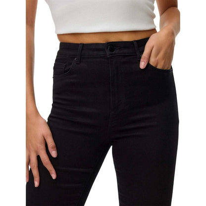 Black - Side - Vero Moda Mens Vi110 Soft Jeans