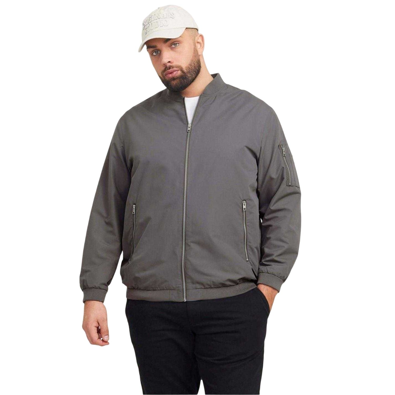 Castle Rock - Side - Jack And Jones Mens Rush Plus Bomber Jacket
