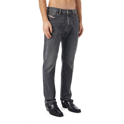 Black - Lifestyle - Diesel Mens Viker Straight Jeans