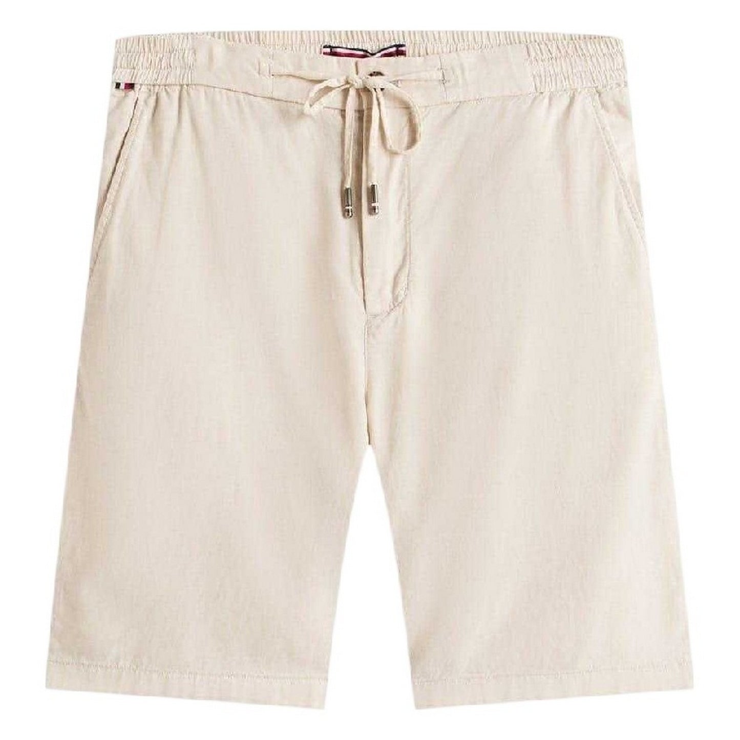 Beige - Front - Tommy Hilfiger Mens Washed Shorts