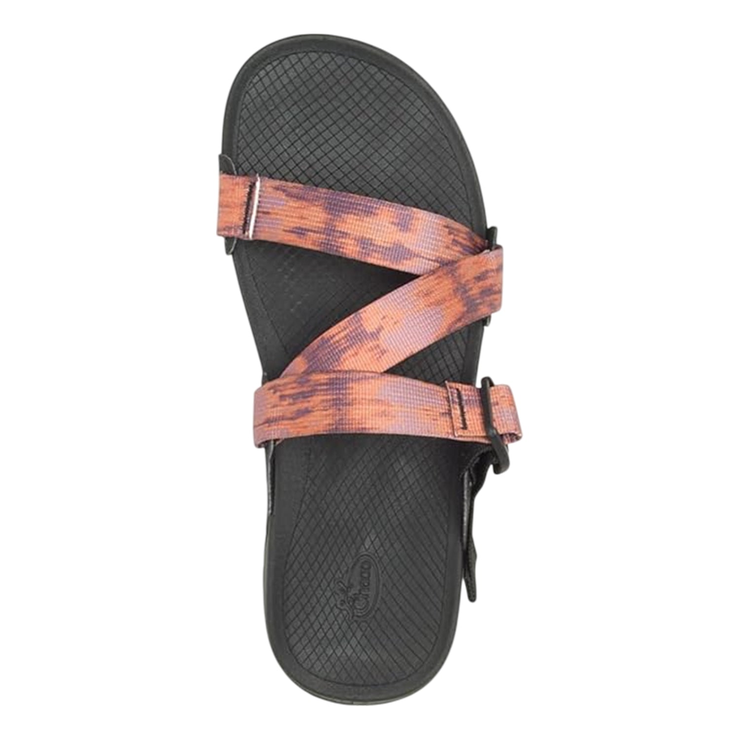 Tie Dye Swirl - Side - Chaco Womens-Ladies Lowdown Tie Dye Flat Slides