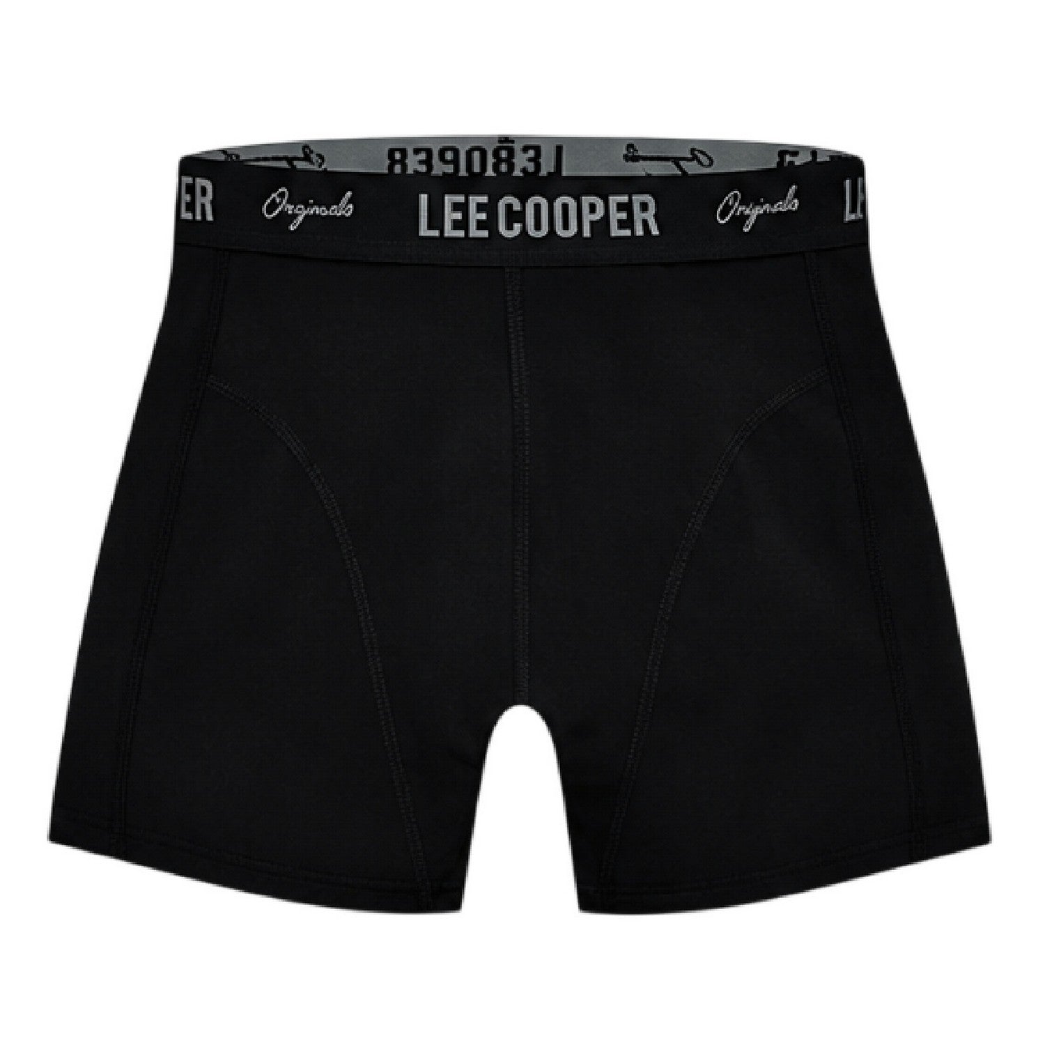 Black-Navy-Grey Marl - Lifestyle - Lee Cooper Mens Boxer Briefs (Pack of 5)