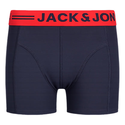 Burgundy-Grey-Navy - Lifestyle - Jack And Jones Boys Lichfield Briefs (Pack of 3)