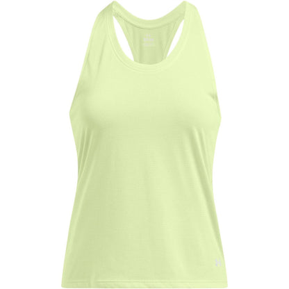 Retro Green - Front - Under Armour Womens-Ladies Launch Tank Top