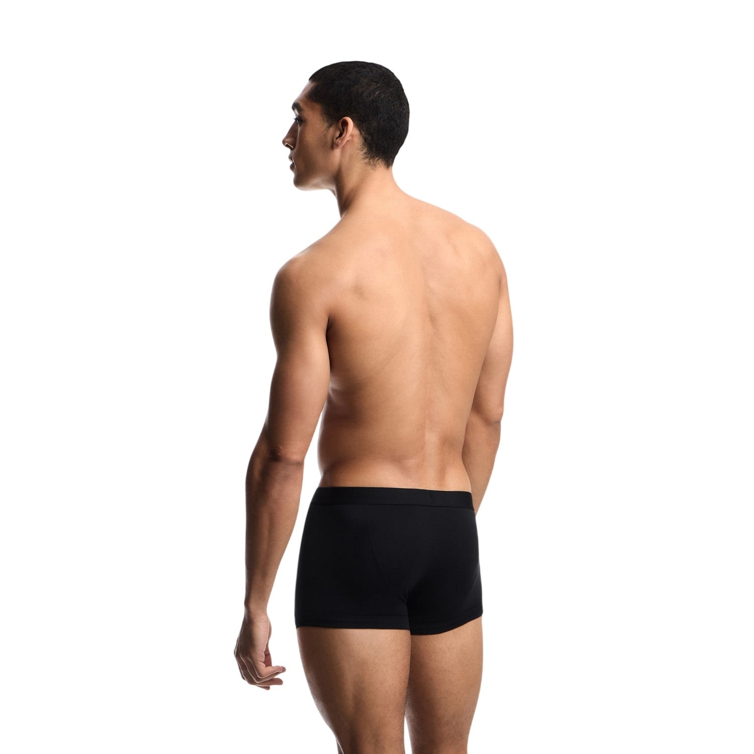Black - Back - Emporio Armani Mens Trunking (Pack of 3)