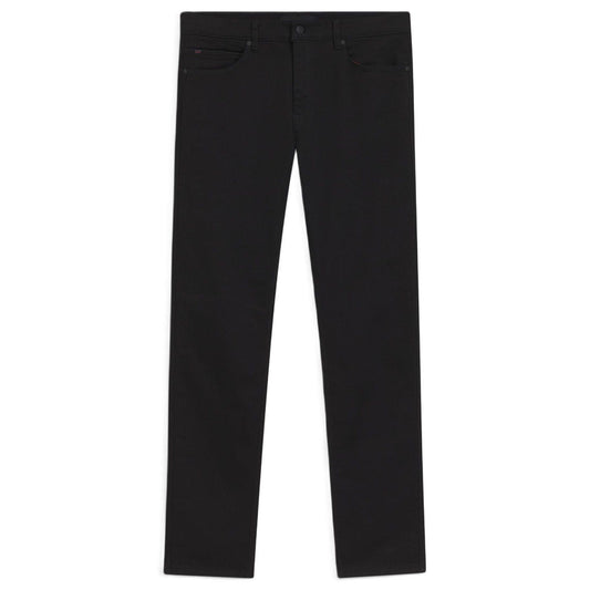 Black - Front - Hugo Mens 5 Pockets Slim Jeans