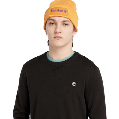 Black - Side - Timberland Mens John Crew Neck Sweatshirt