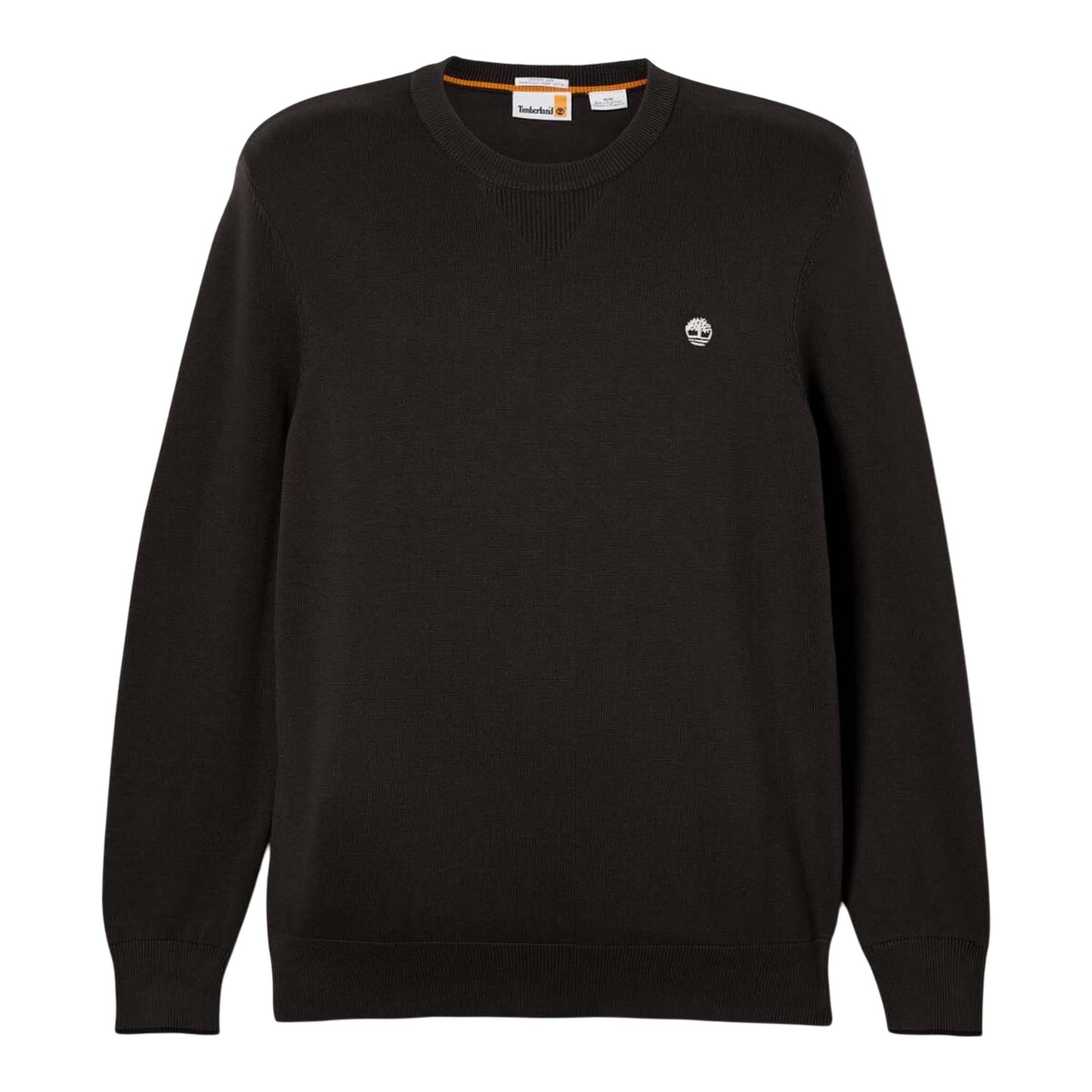 Black - Front - Timberland Mens John Crew Neck Sweatshirt