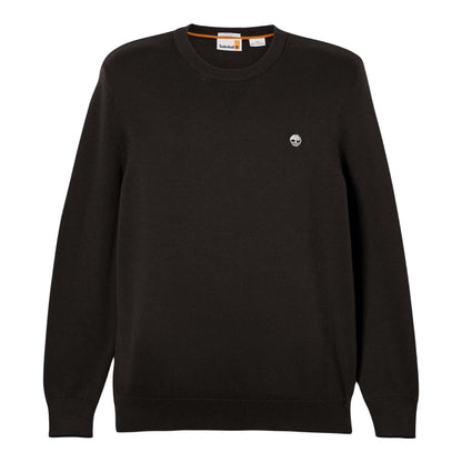 Black - Front - Timberland Mens John Crew Neck Sweatshirt
