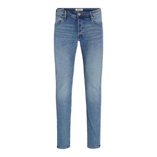 Blue Denim - Front - Jack And Jones Mens Glenn Original Denim Slim Jeans