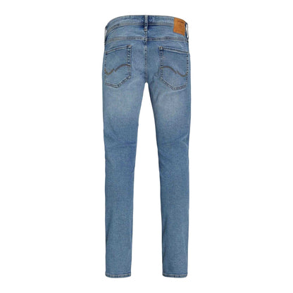 Blue Denim - Back - Jack And Jones Mens Glenn Original Denim Slim Jeans