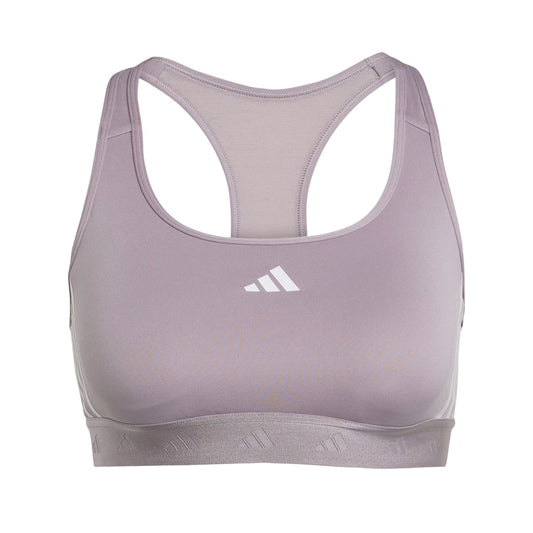 Preloved Fig - Front - Adidas Womens-Ladies Medium Support Sports Bra
