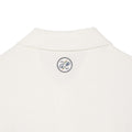 Cream - Back - Lacoste Mens Roland Garros Edition Terrycloth Relaxed Fit Polo Shirt
