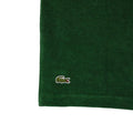 Green - Side - Lacoste Mens Roland Garros Edition Terrycloth Relaxed Fit Polo Shirt