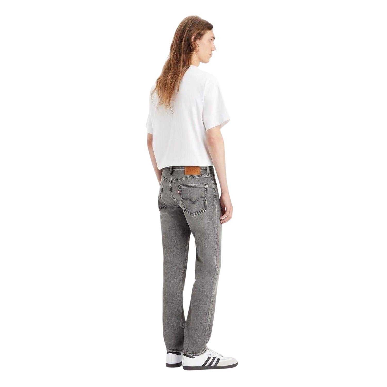 Grey - Back - Levis Mens Slim Jeans