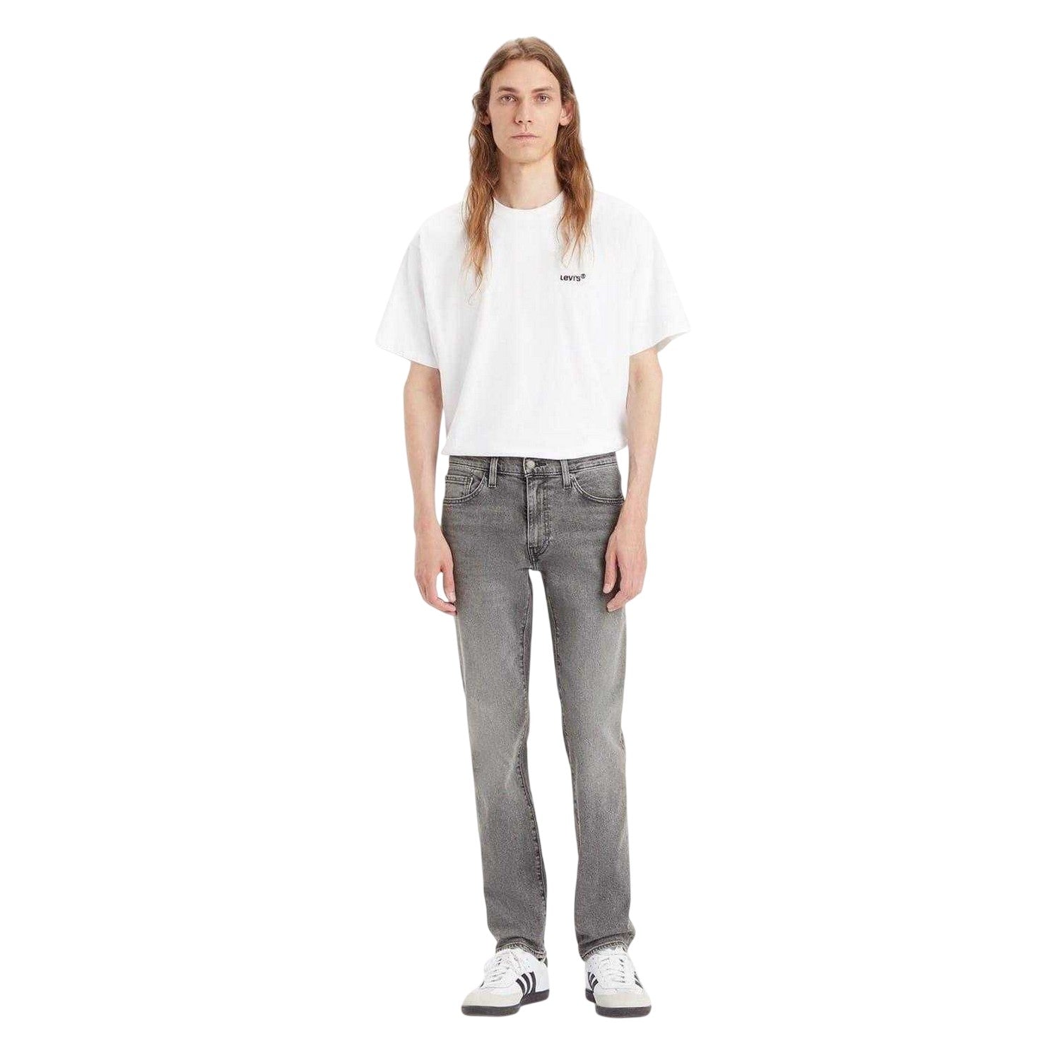 Grey - Lifestyle - Levis Mens Slim Jeans