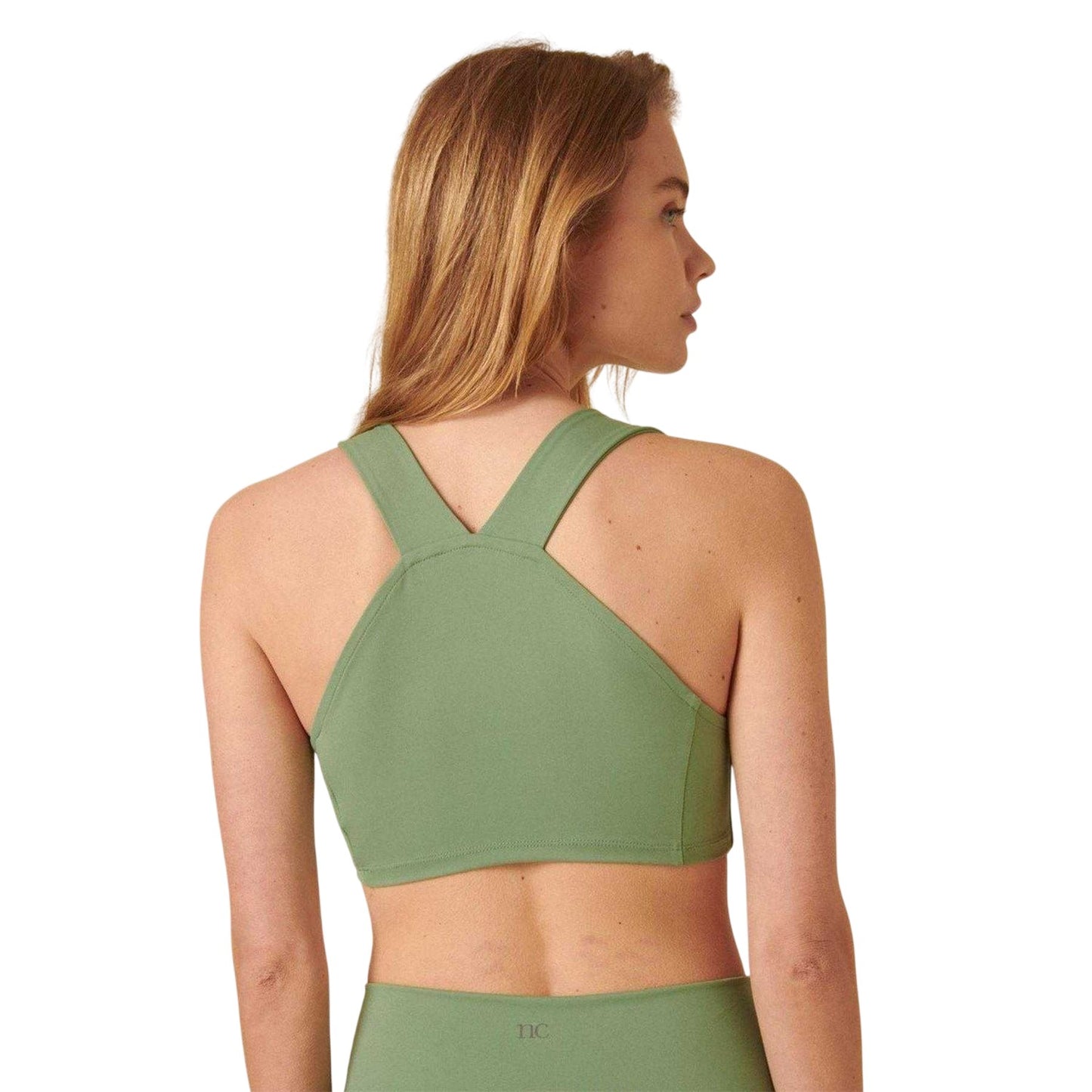 Green - Back - Nobody´s Child Womens-Ladies Medium Impact Sports Bra