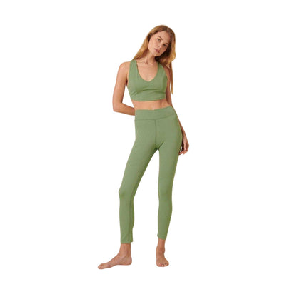 Green - Side - Nobody´s Child Womens-Ladies Medium Impact Sports Bra
