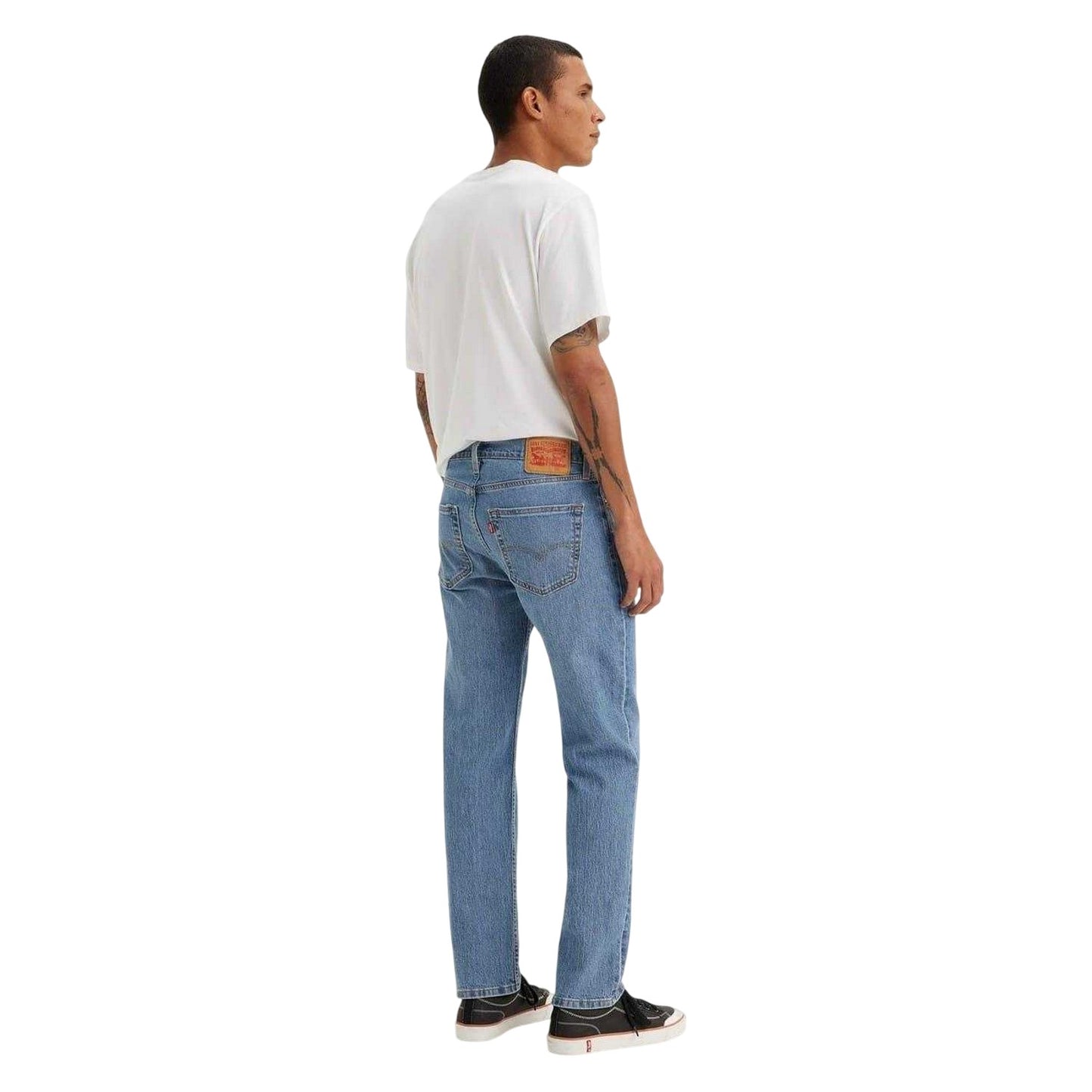 Blue - Back - Levis Mens 511 Cotton Slim Jeans
