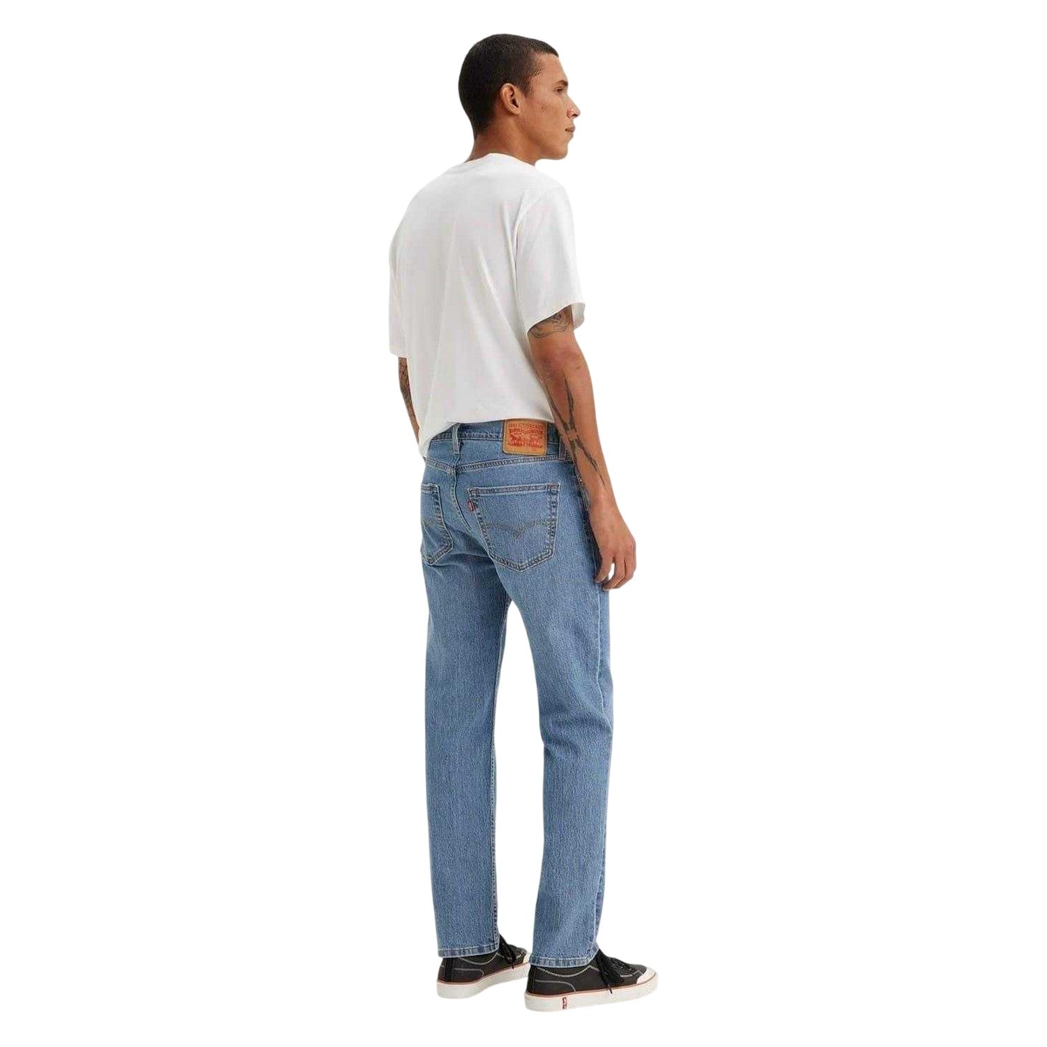 Blue - Back - Levis Mens 511 Cotton Slim Jeans
