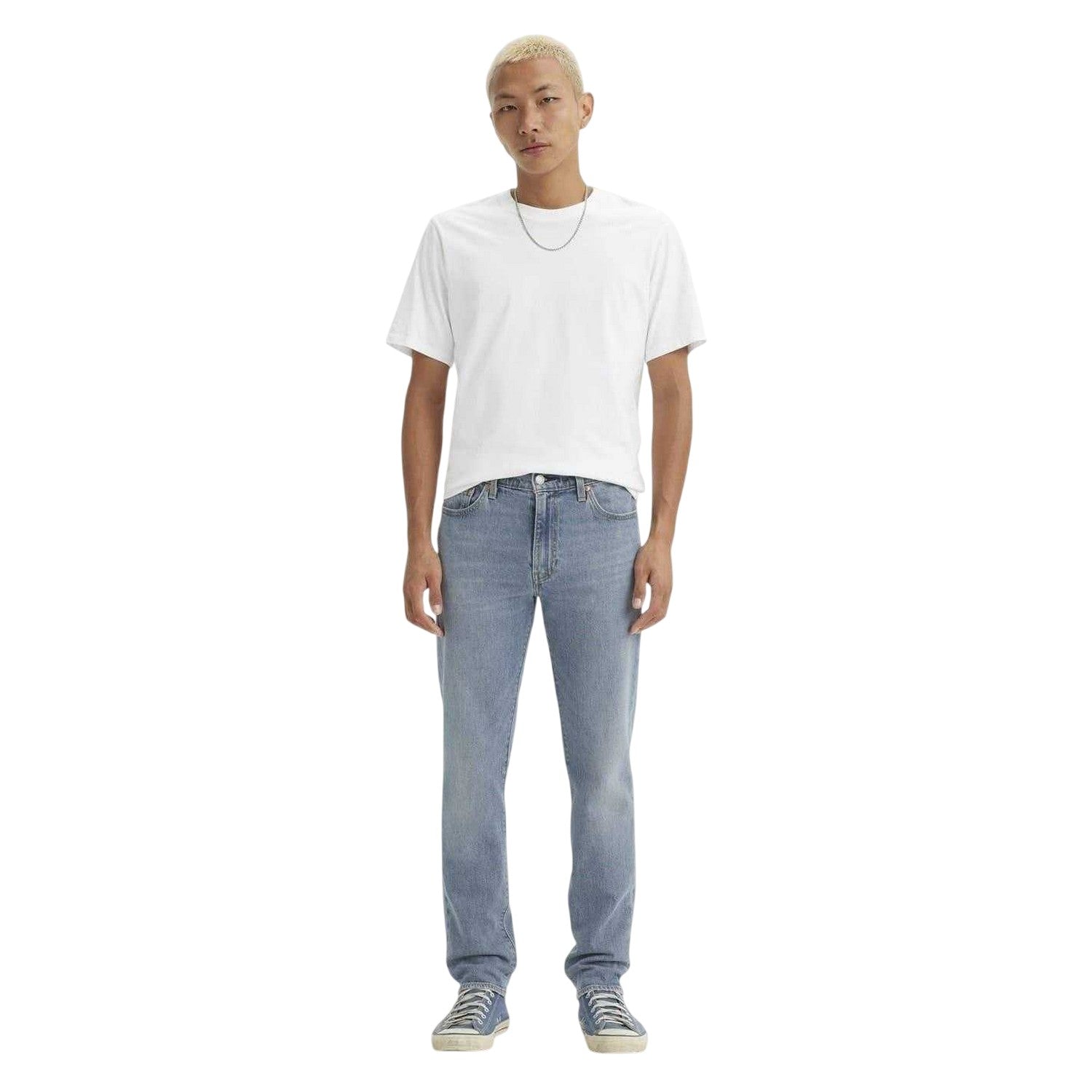 Light Blue - Lifestyle - Levis Mens 511 Cotton Slim Jeans
