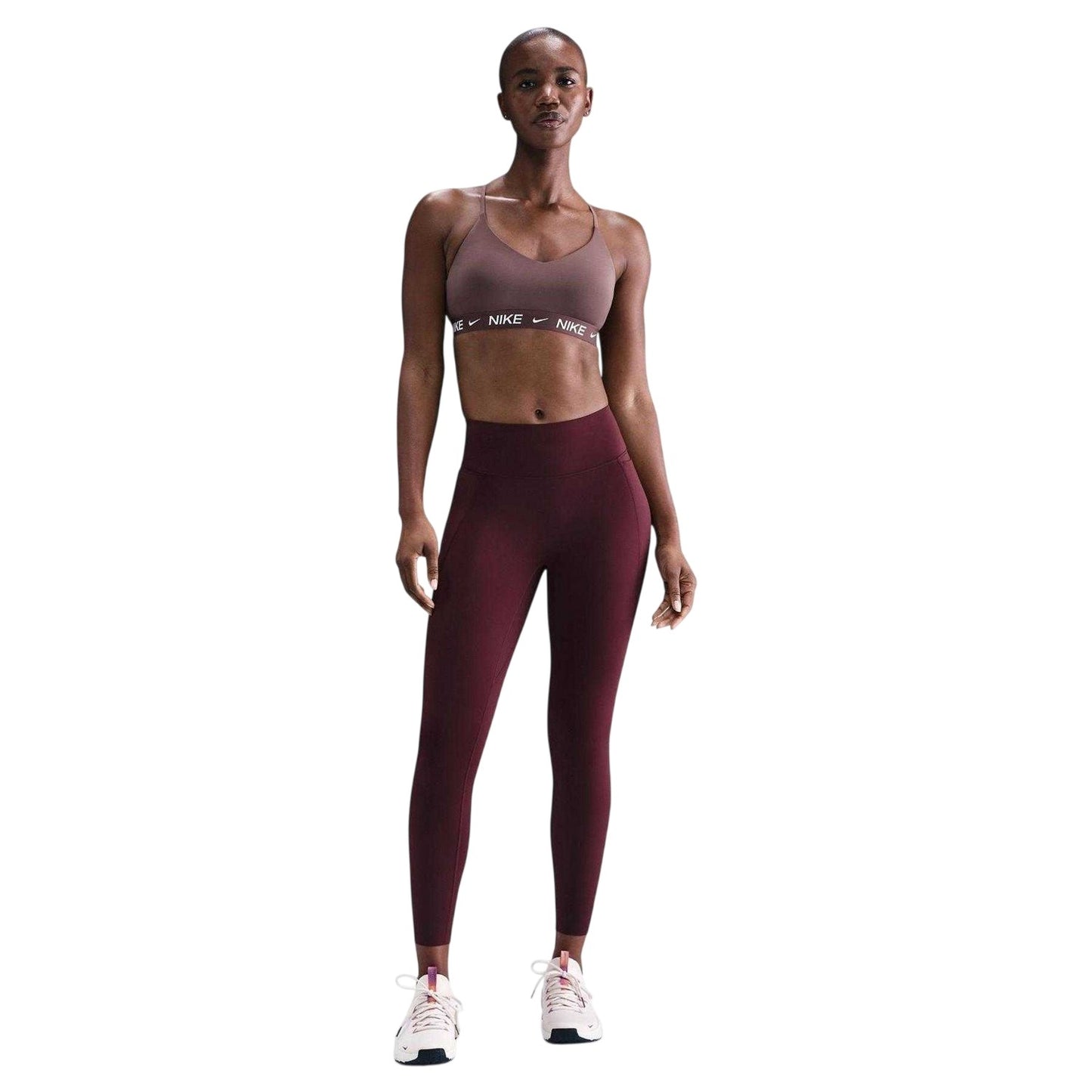 Tattoo - Side - Nike Womens-Ladies Indy Light Support Sports Bra