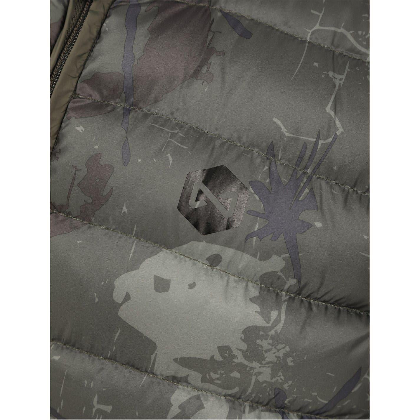 Green - Side - Navitas Mens Indra Camo Gilet