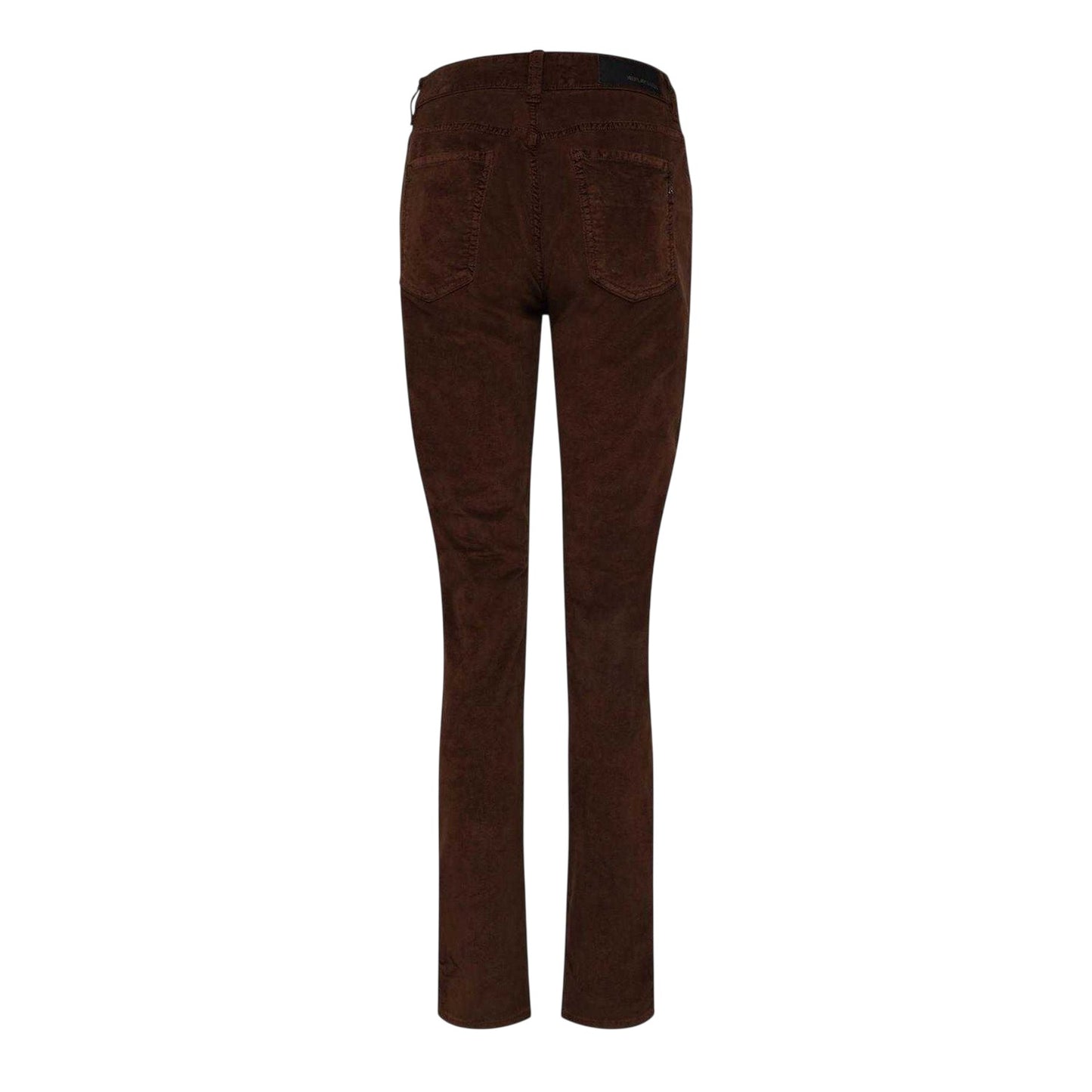 Brown - Back - Replay Womens-Ladies Slim Jeans