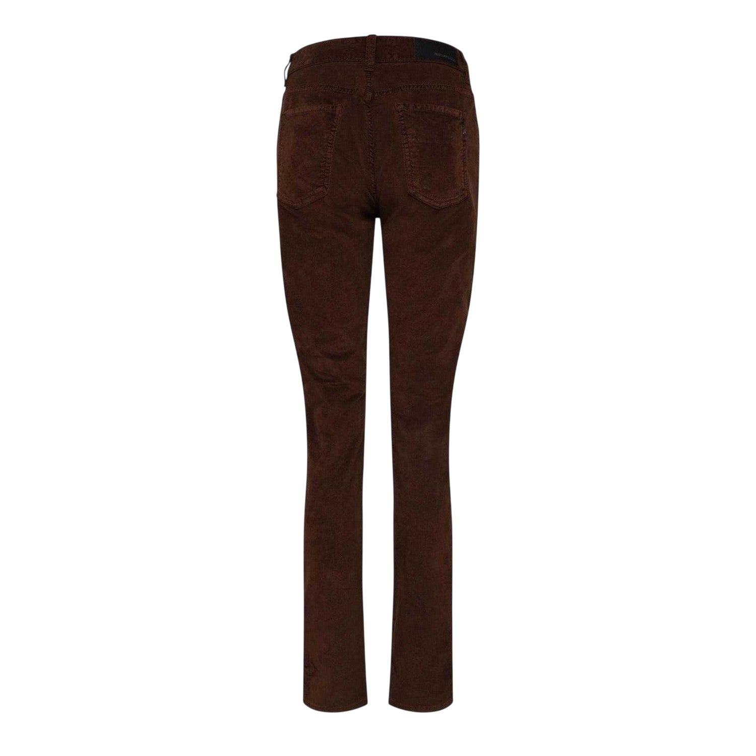 Brown - Back - Replay Womens-Ladies Slim Jeans