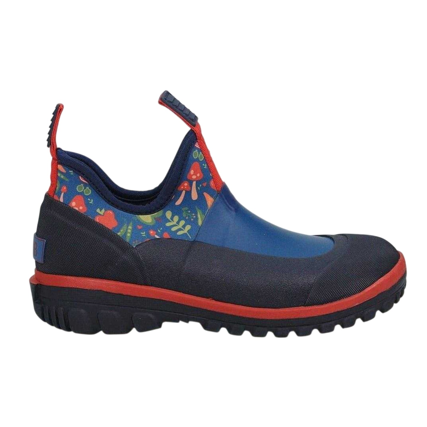 Blue - Front - Lamb Womens-Ladies Floral Rain Boots