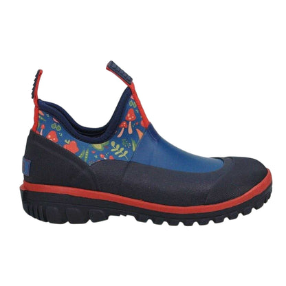 Blue - Front - Lamb Womens-Ladies Floral Rain Boots