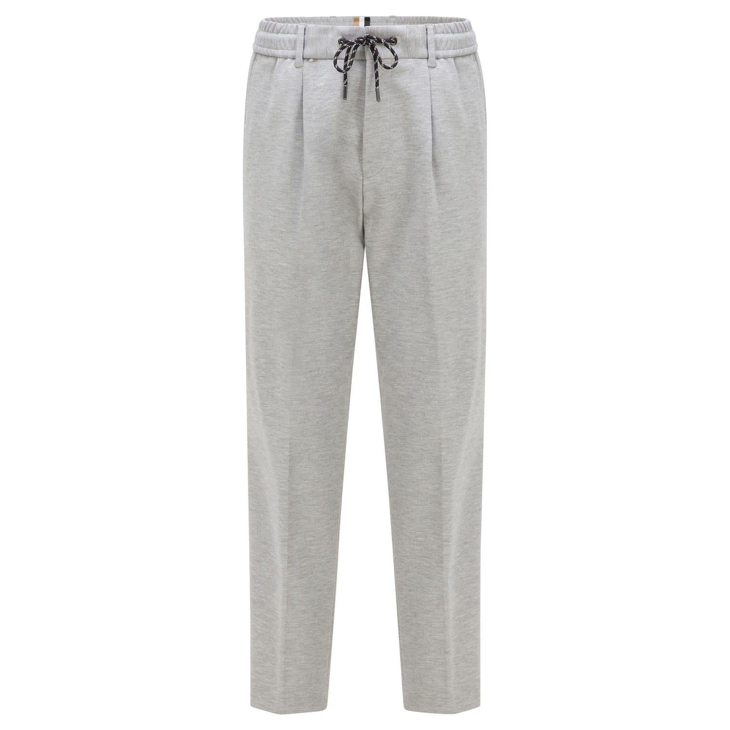 Grey - Front - Hugo Boss Mens C Perin Jogging Bottoms