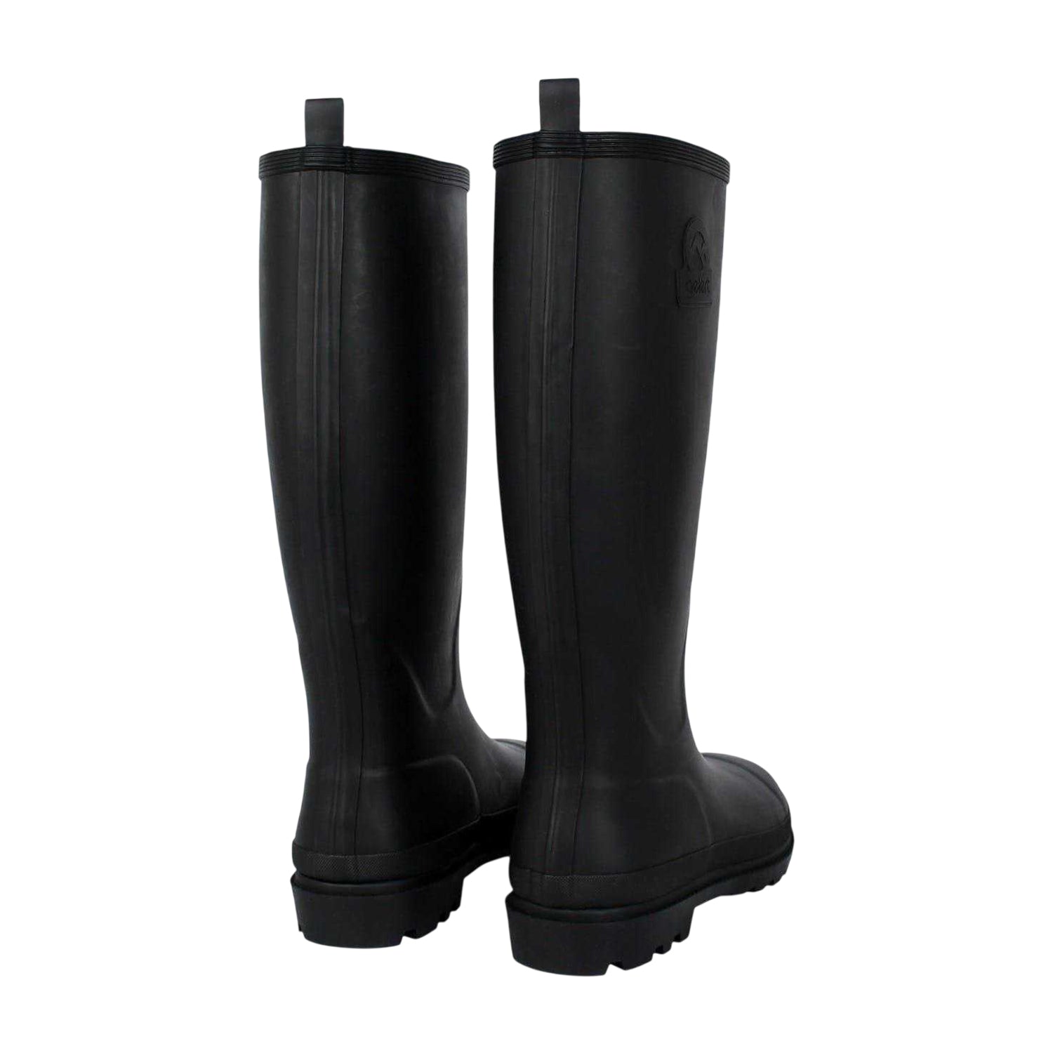 Black - Back - Gelert Mens Tall Wellington Boots