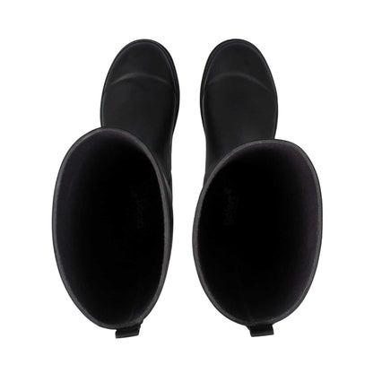 Black - Pack Shot - Gelert Mens Tall Wellington Boots