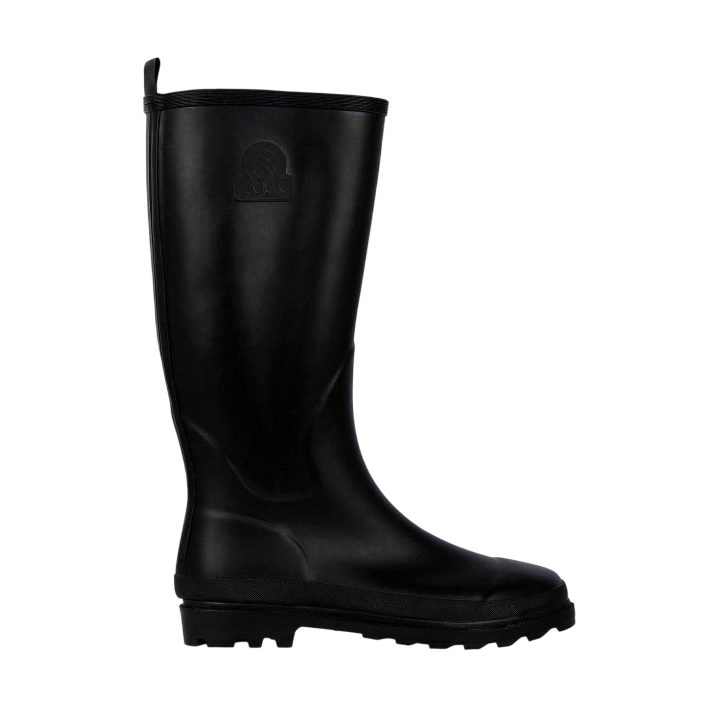 Black - Front - Gelert Mens Tall Wellington Boots