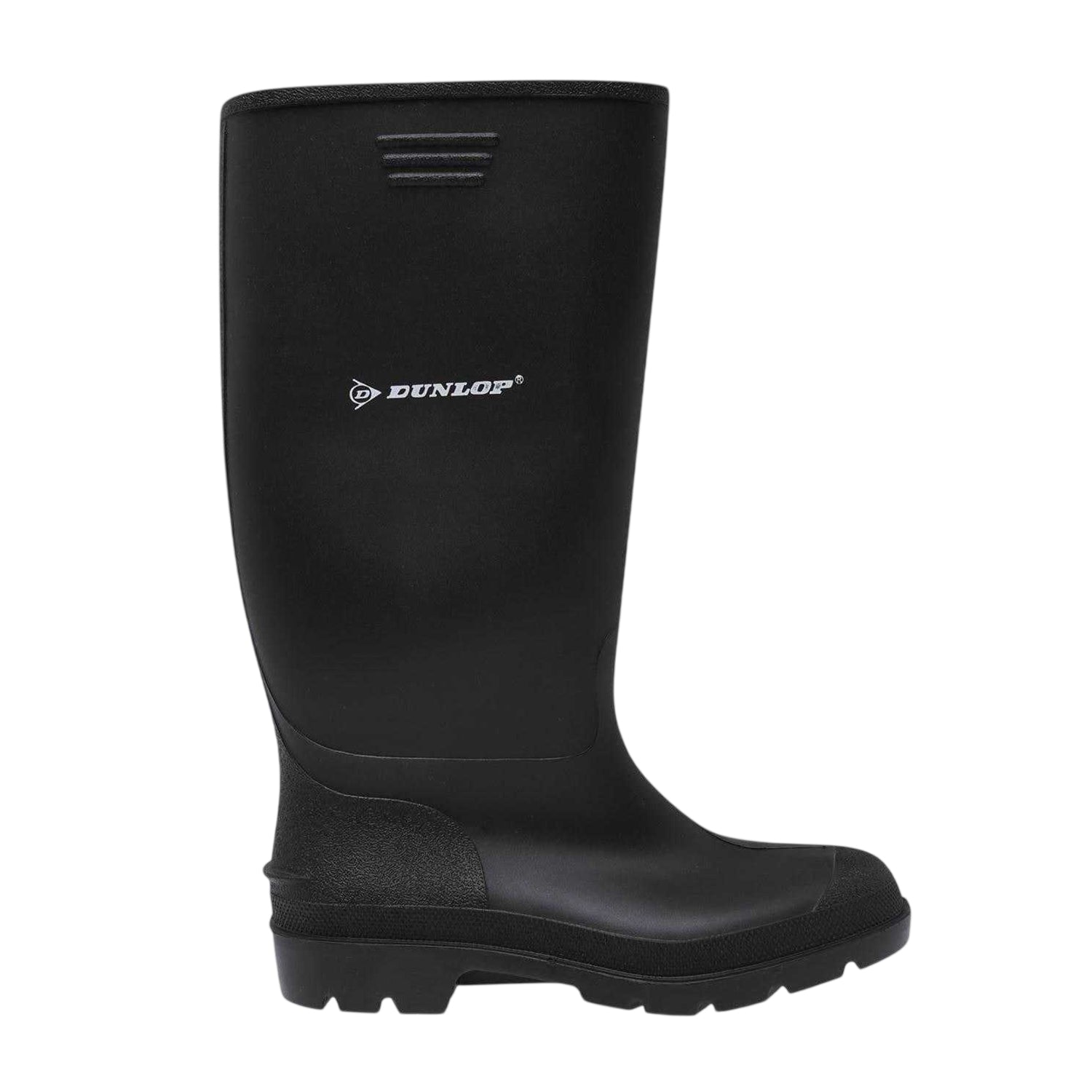 Black - Front - Dunlop Mens Waterproof Wellington Boots